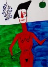 "The inspired aspect of sister" Size: 50x70 cm. Autor: Saroushka.K. Year: 1997